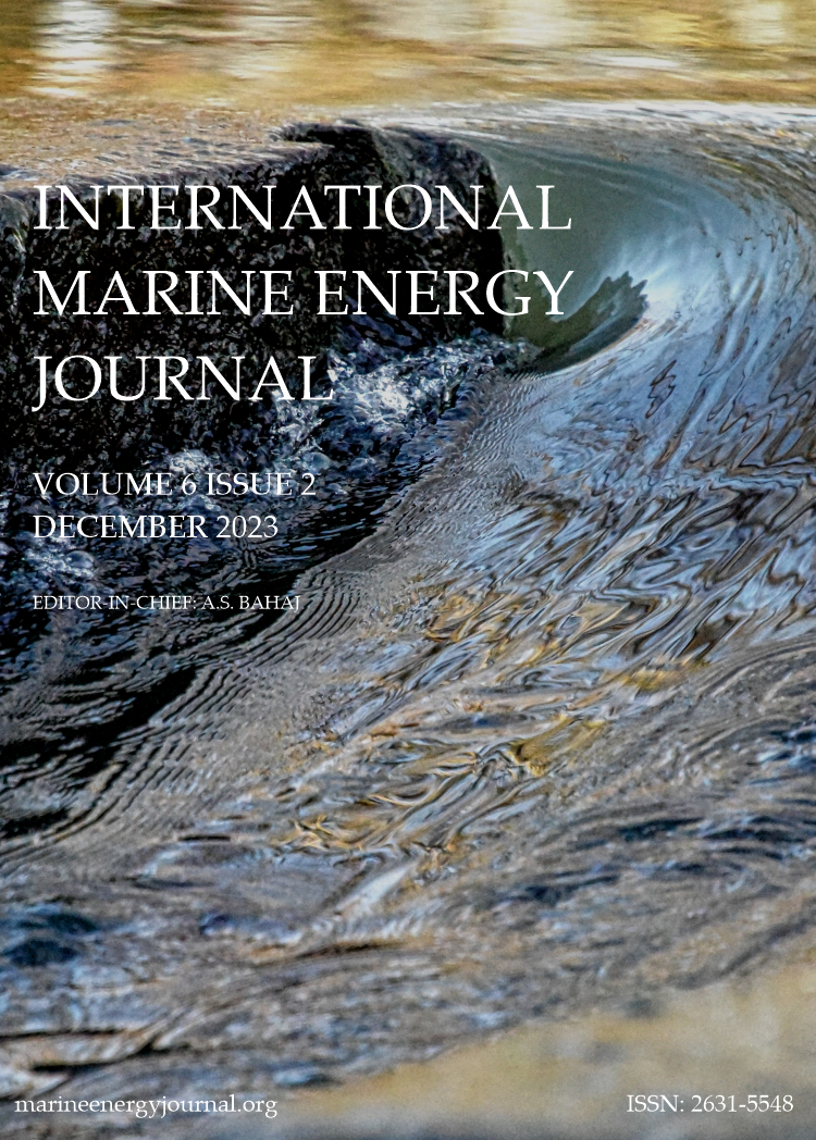 					View Vol. 6 No. 2 (2023): International Marine Energy Journal
				