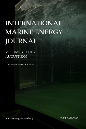 					View Vol. 3 No. 2 (2020): International Marine Energy Journal
				